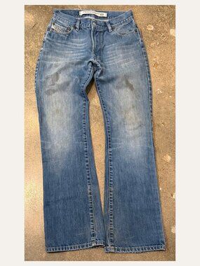 Vintage Diesel Made in Italy Bootcut Jeans Womens 28 Y2K 100% Cotton Denim